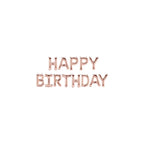 Happy Birthday Foil Banner