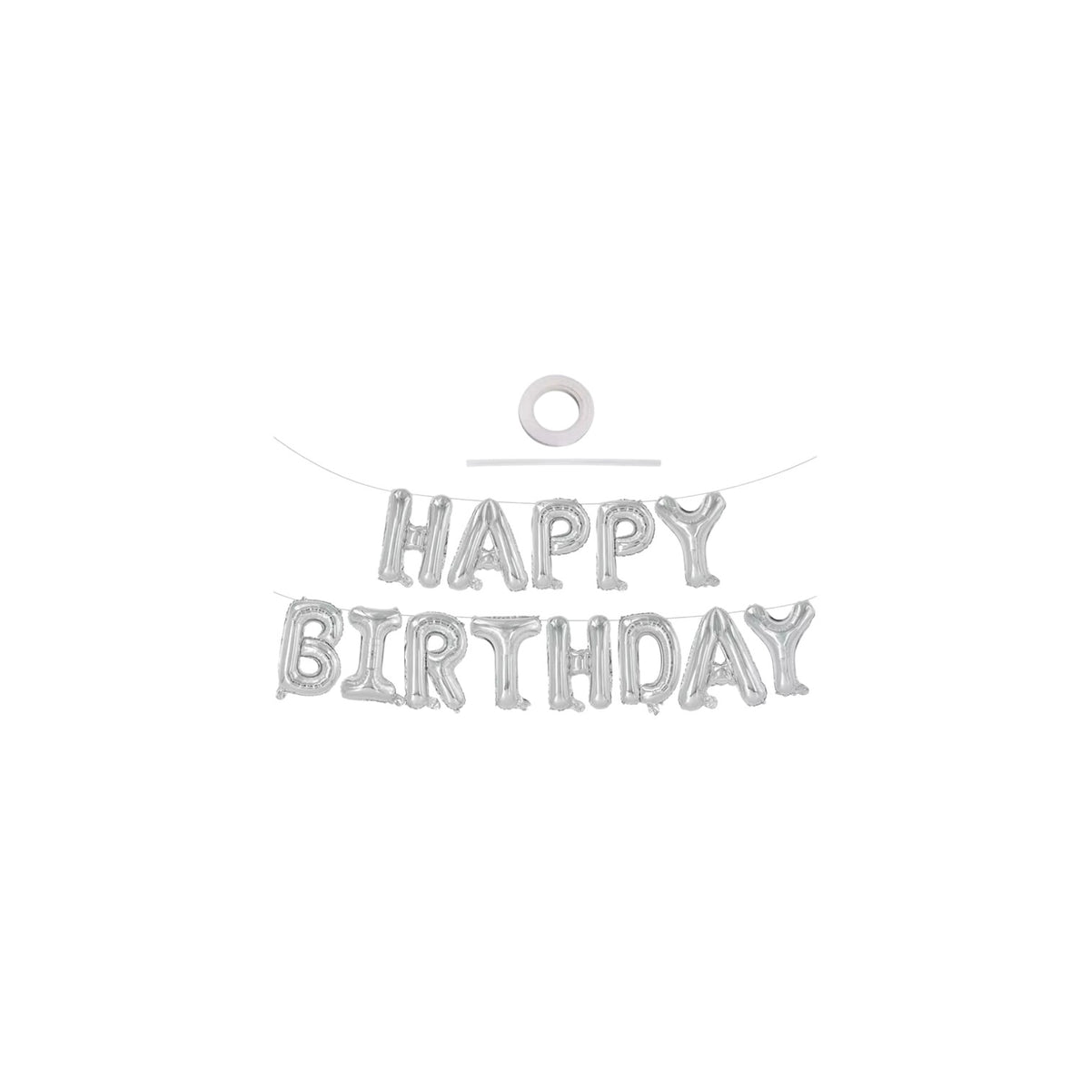 Happy Birthday Foil Banner