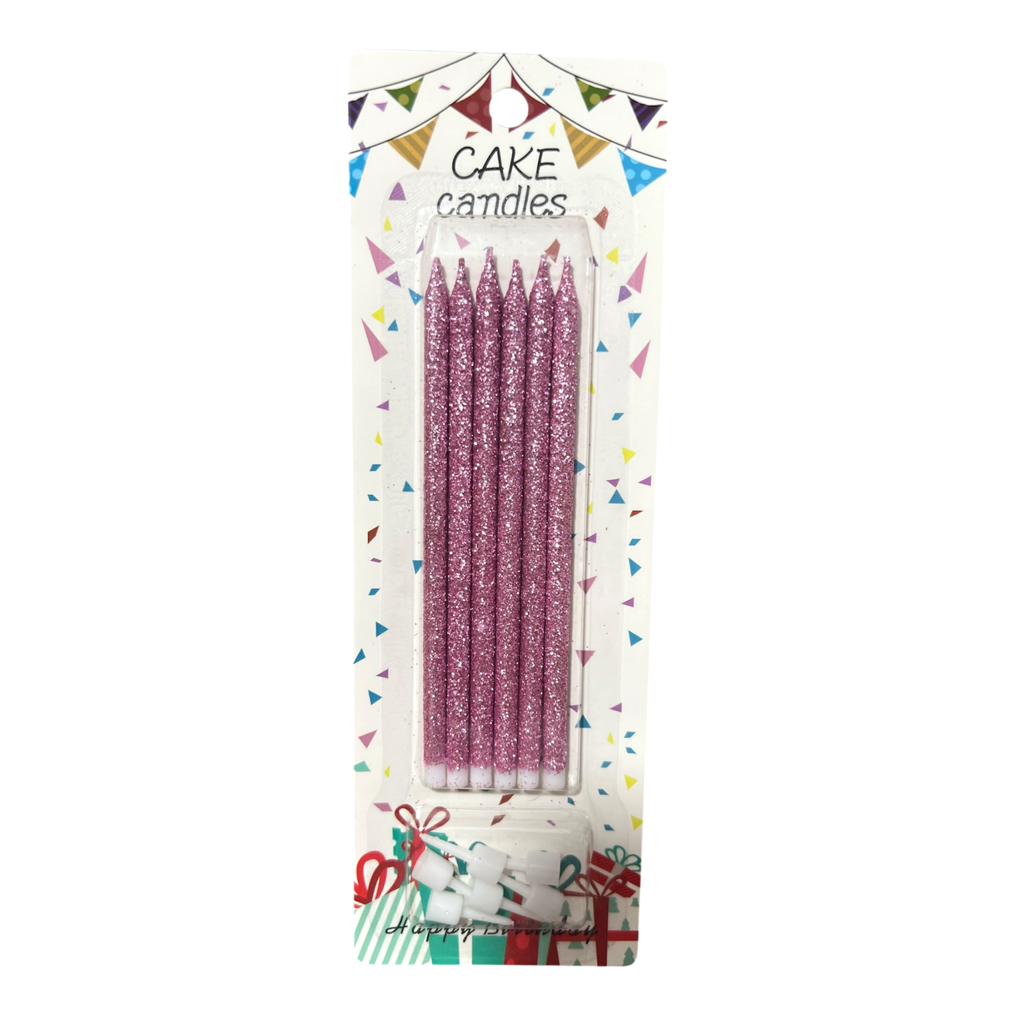Full glitter candle