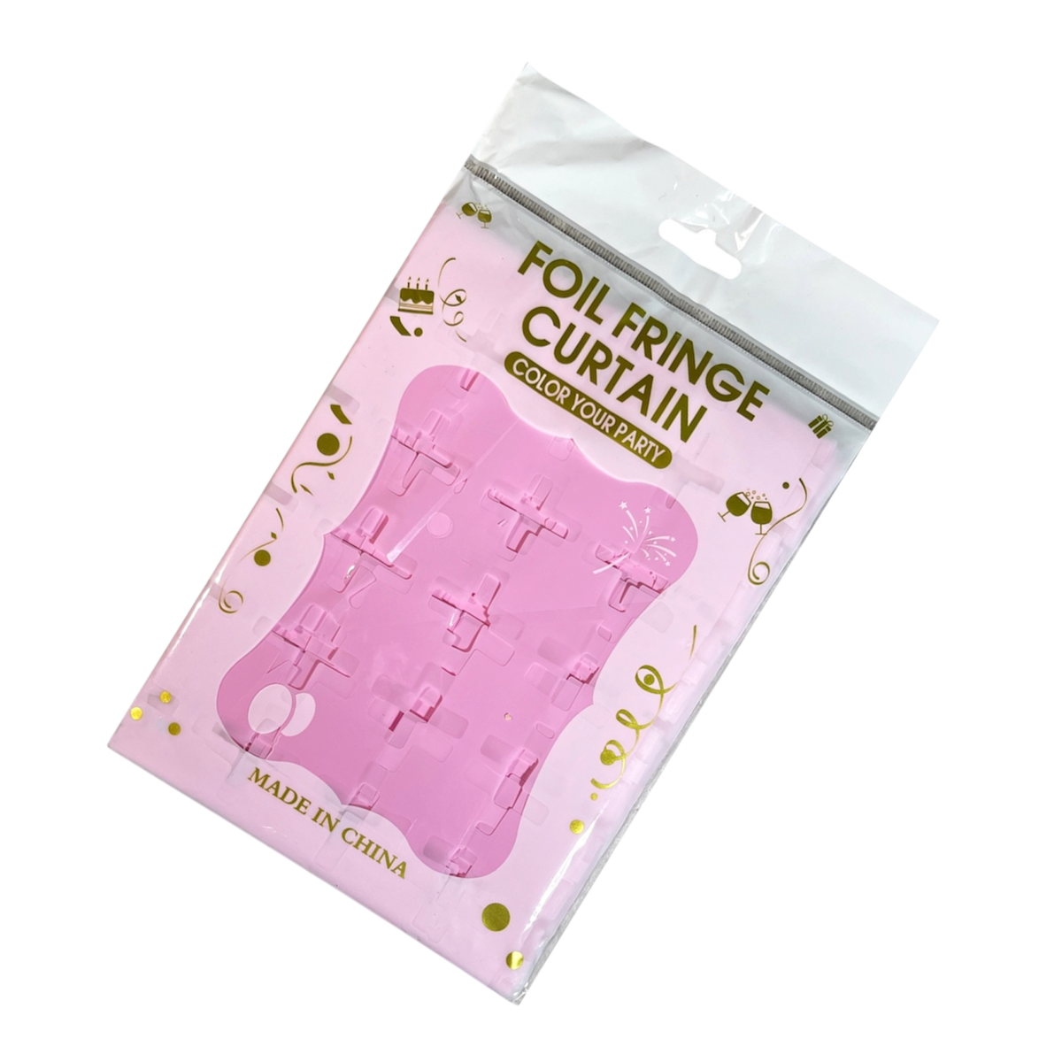 Square Confetti Curtain