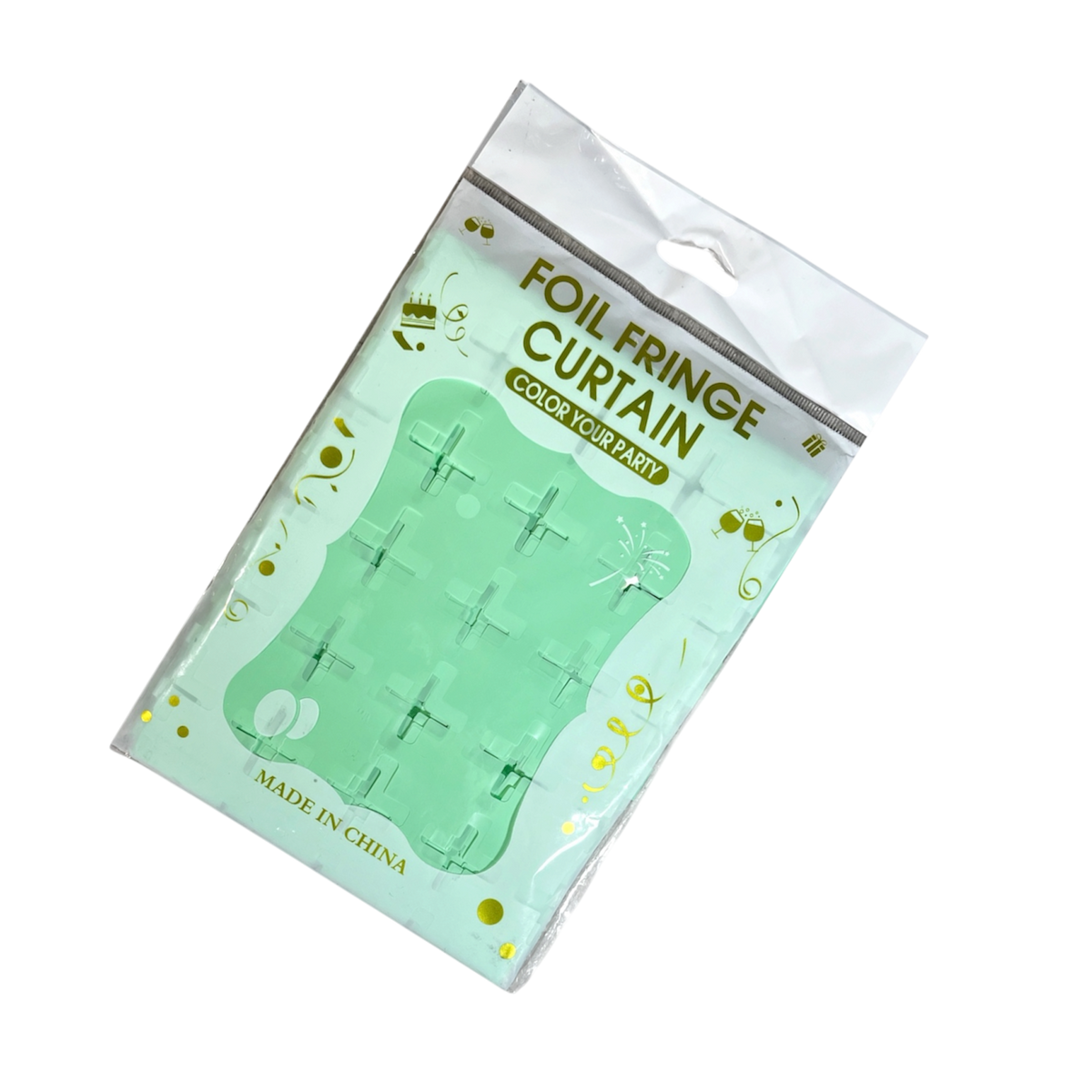 Square Confetti Curtain